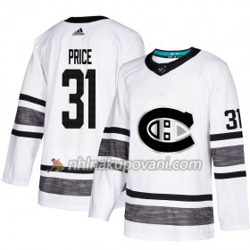 Montreal Canadiens Dresy Carey Price 31 Bílá 2019 NHL All-Star Adidas Authentic - Pánské